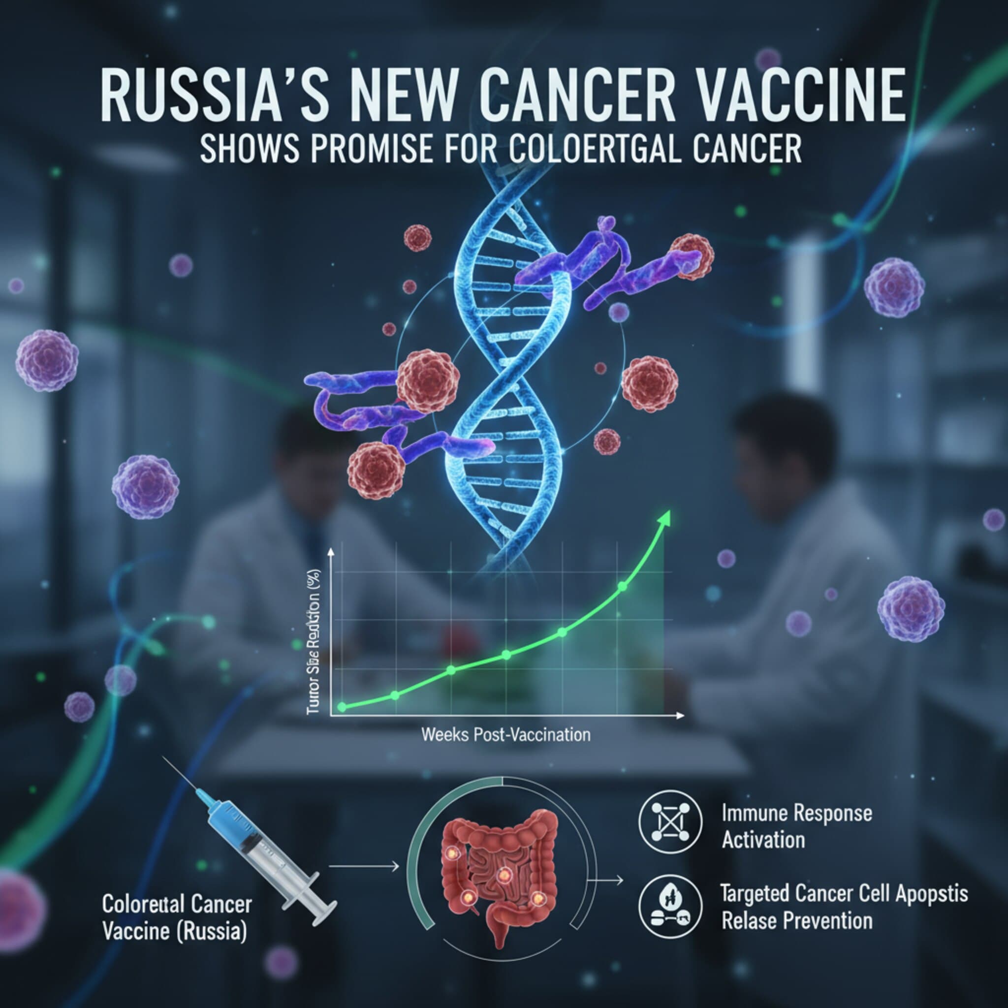 Russia's New Cancer Vaccine Shows Promise for Colorectal Cancer